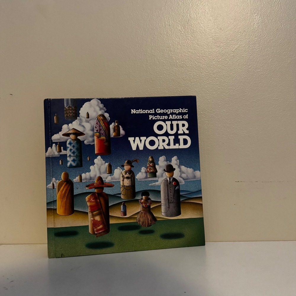 VTG National Geographic Atlas of Our World 1979
